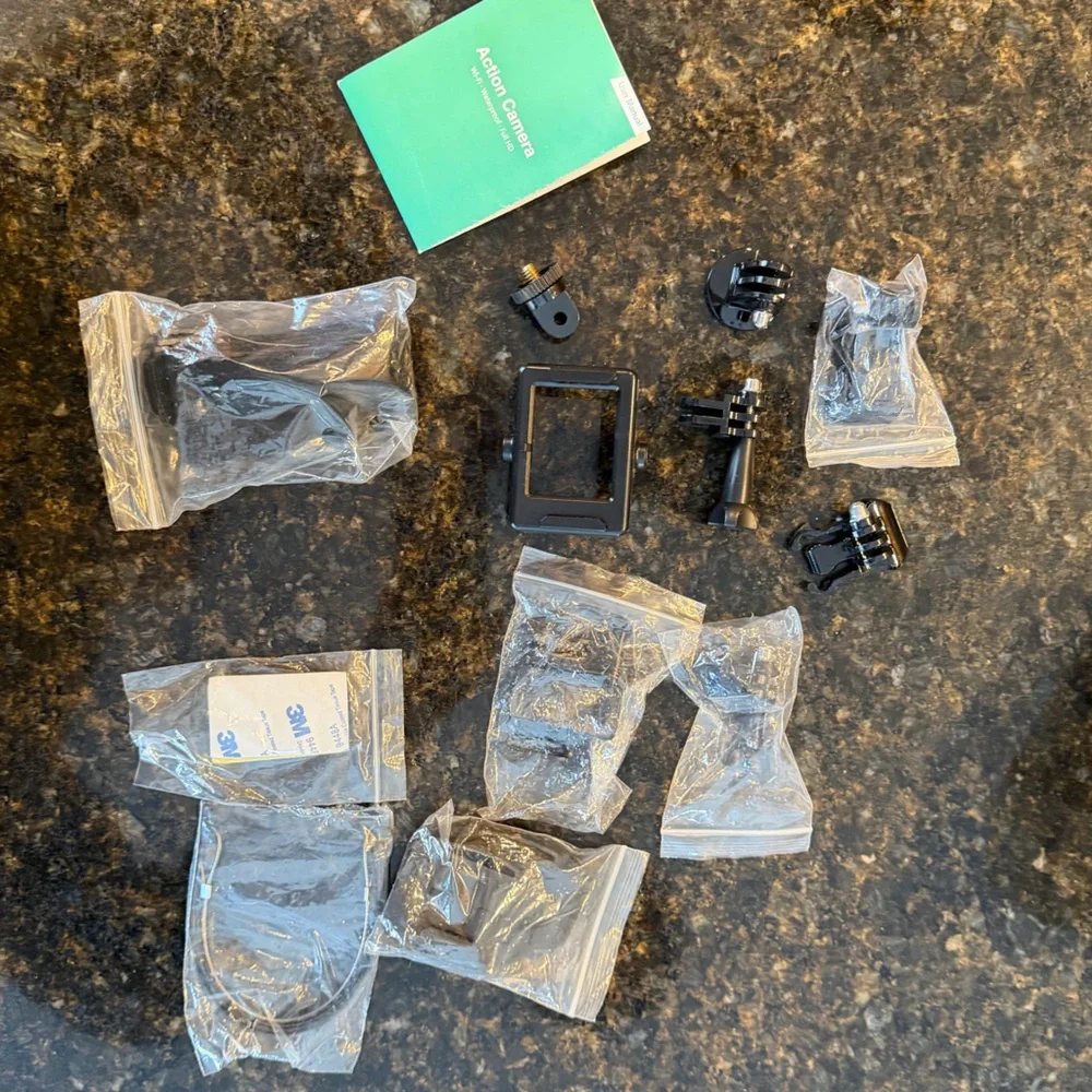 HD 1080P Black Action Camera Go Pro with Waterproof Case
